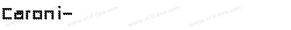 Caroni字体转换