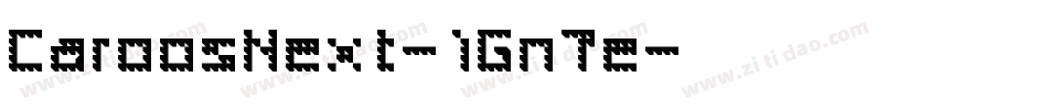 CaroosNext-1Gn7e字体转换