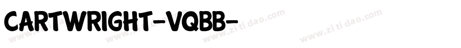 Cartwright-VqBB字体转换