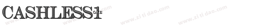 cashless字体转换