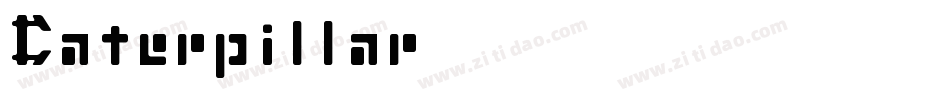 Caterpillar字体转换