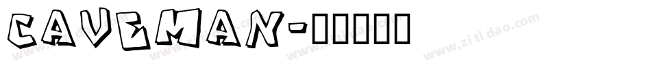 CAVEMAN字体转换
