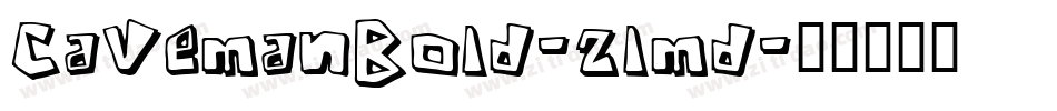 CavemanBold-2lmd字体转换