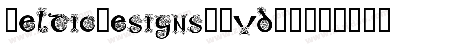 CelticDesignsI-vdVZ字体转换