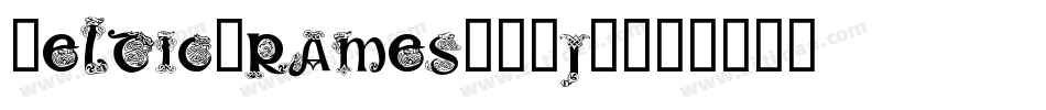 CelticFrames-DOjR字体转换