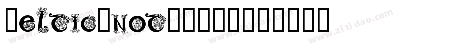 CelticKnot-3ZEX字体转换