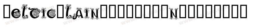 CelticPlain001001-1n4B字体转换
