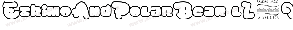 EskimoAndPolarBear-lL2V字体转换