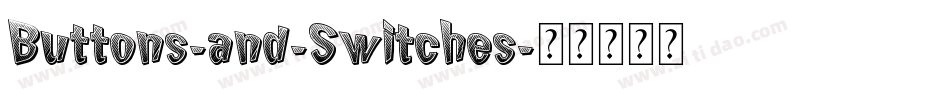 Buttons-and-Switches字体转换
