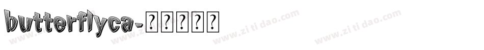 butterflyca字体转换