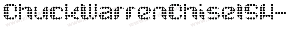 ChuckWarrenChiselSH字体转换