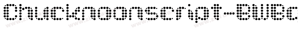 Chucknoonscript-BWBqB字体转换