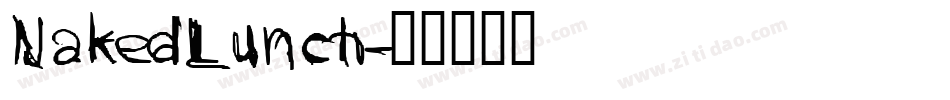 NakedLunch字体转换