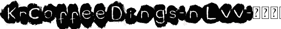 KrCoffeeDings-nLVV字体转换