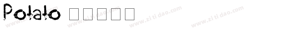 Potato字体转换