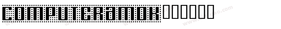 COMPUTERAMOK字体转换