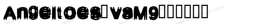 Angeltoes-vaM9字体转换