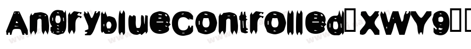 AngryblueControlled-XWY9字体转换