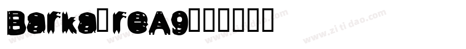Barka-reA9字体转换