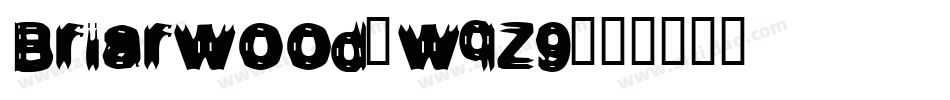 Briarwood-wqZ9字体转换
