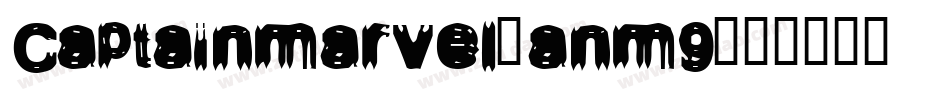 Captainmarvel-anm9字体转换