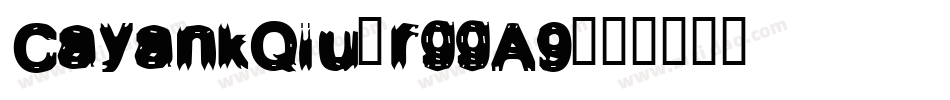 CayankQiu-rggA9字体转换