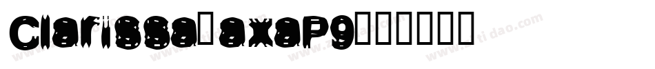 Clarissa-axaP9字体转换