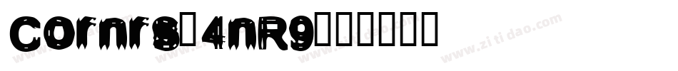 Cornrs-4nR9字体转换