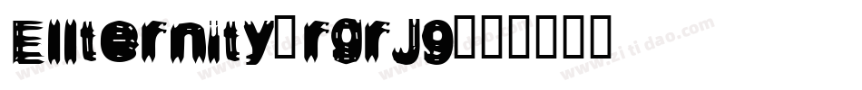 Ellternity-rgrJ9字体转换
