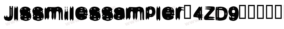 Jlssmilessampler-4ZD9字体转换