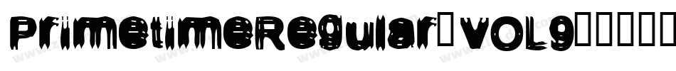 PrimetimeRegular-vOL9字体转换