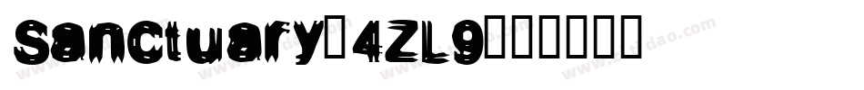 Sanctuary-4ZL9字体转换