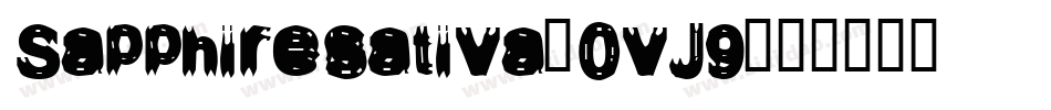 Sapphiresativa-0vJ9字体转换