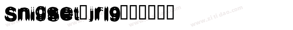 Snigset-jrl9字体转换