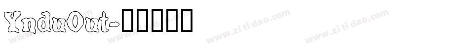 YnduOut字体转换
