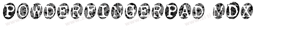 PowderfingerPad-mDx字体转换