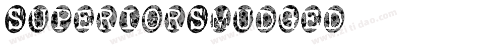 SuperiorSmudged字体转换