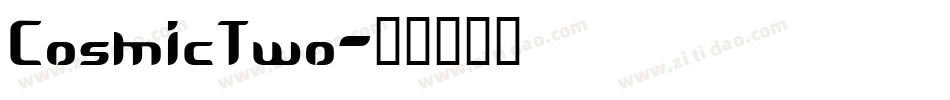 CosmicTwo字体转换