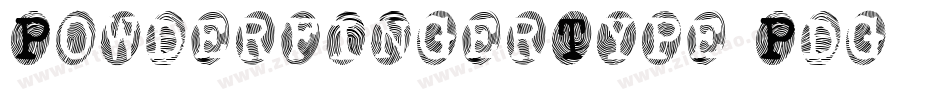 PowderfingerType-Pdg字体转换