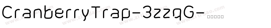 CranberryTrap-3zzqG字体转换