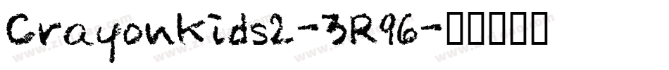 CrayonKids2-3R96字体转换