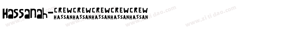Hassanah字体转换