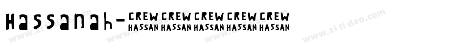 Hassanah字体转换