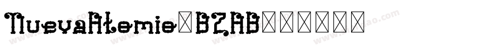 NuevaAtomio-BZAB字体转换