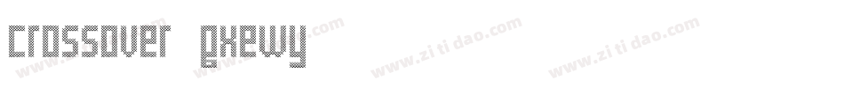 Crossover-gxEwY字体转换