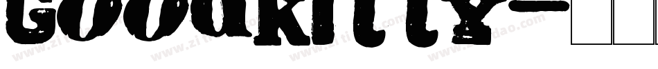 GoodKitty字体转换