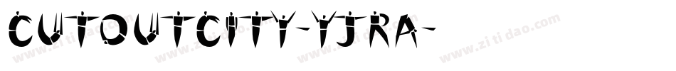 CutoutCity-YjRa字体转换