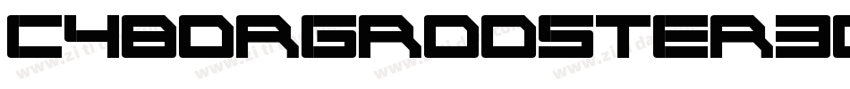 CyborgRooster3D-a3ox字体转换
