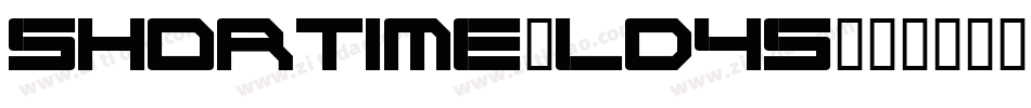 Shortime-LD45字体转换