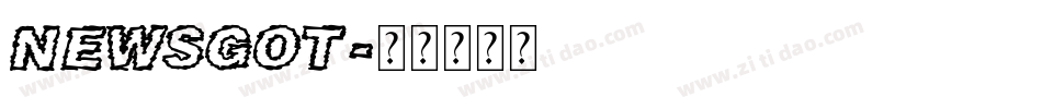 Newsgot字体转换